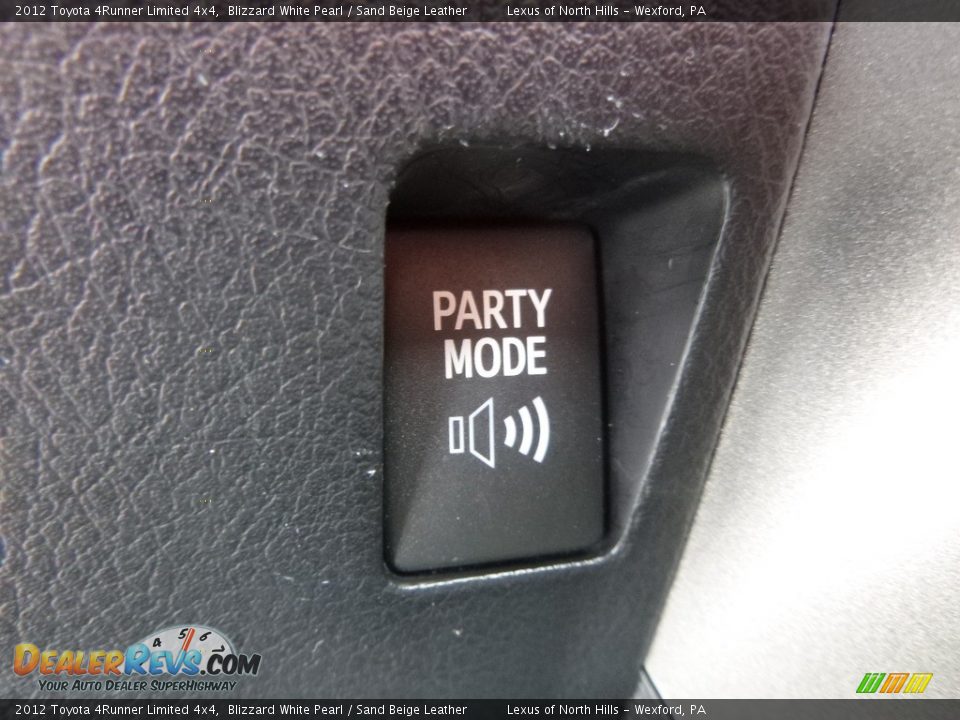 2012 Toyota 4Runner Limited 4x4 Blizzard White Pearl / Sand Beige Leather Photo #21