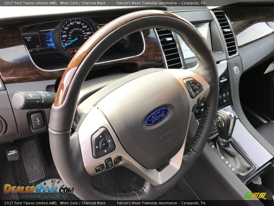 2017 Ford Taurus Limited AWD Steering Wheel Photo #12