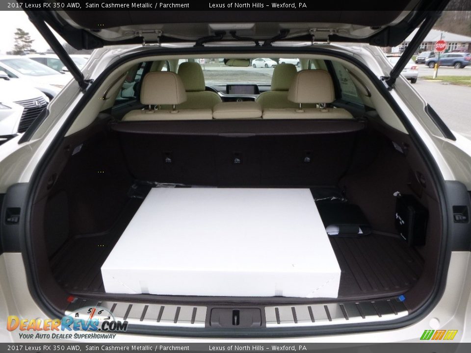 2017 Lexus RX 350 AWD Satin Cashmere Metallic / Parchment Photo #7