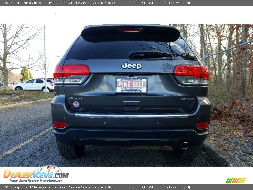 2017 Jeep Grand Cherokee Limited 4x4 Granite Crystal Metallic / Black Photo #5