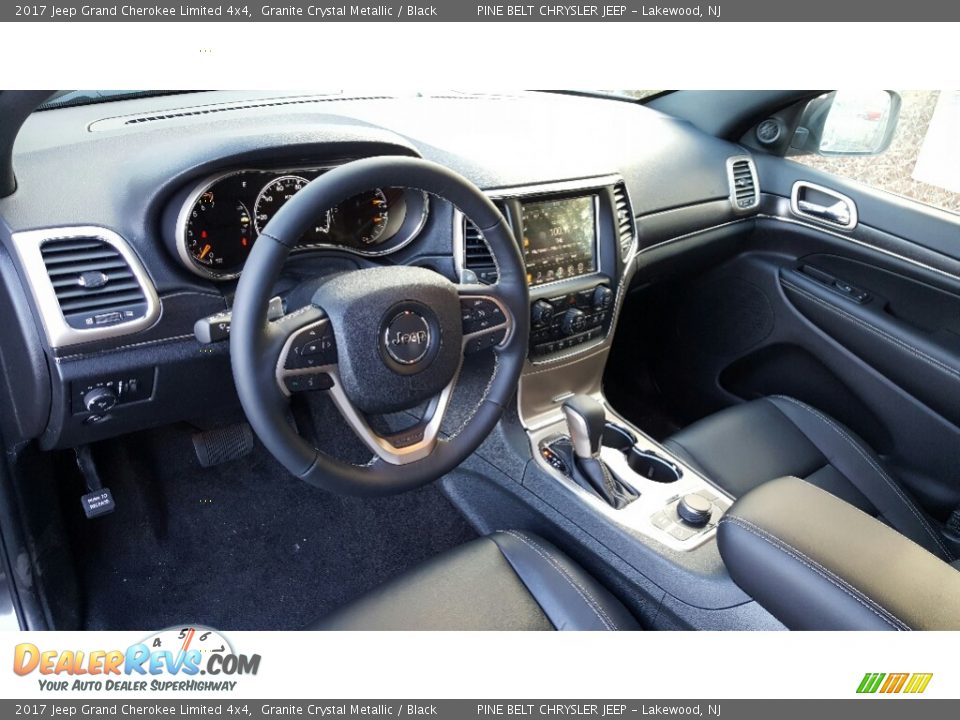 2017 Jeep Grand Cherokee Limited 4x4 Granite Crystal Metallic / Black Photo #9