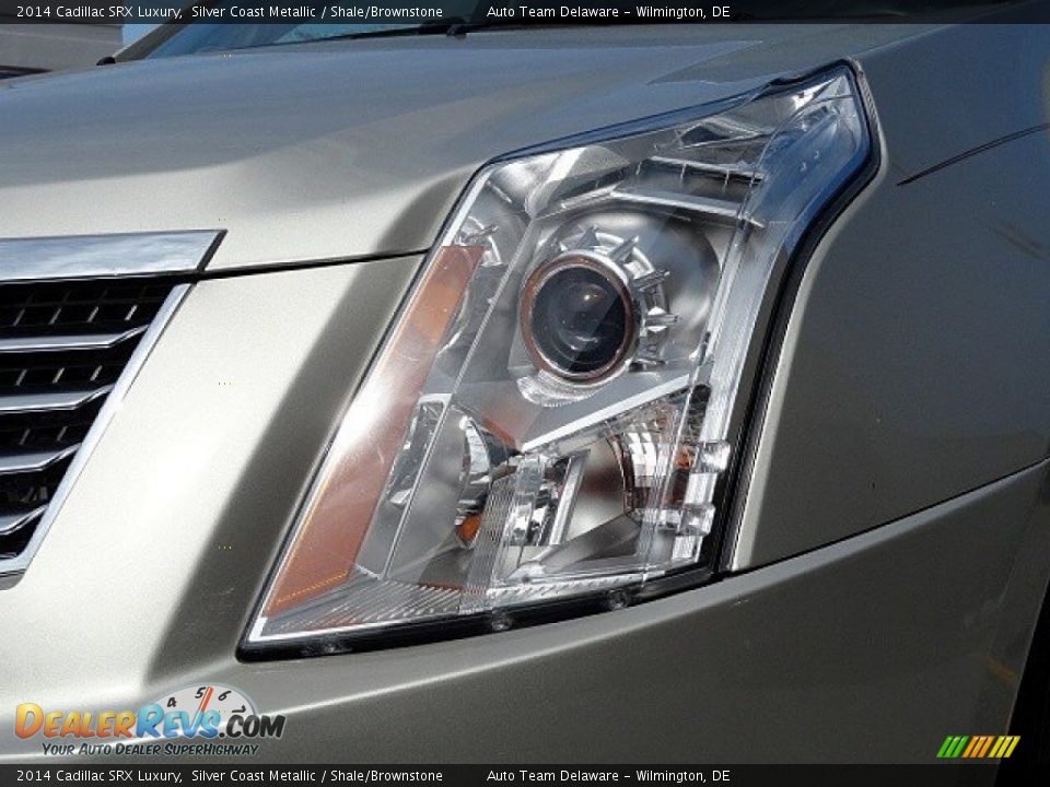 2014 Cadillac SRX Luxury Silver Coast Metallic / Shale/Brownstone Photo #8