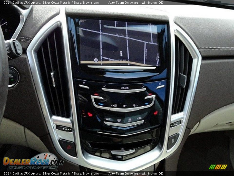 2014 Cadillac SRX Luxury Silver Coast Metallic / Shale/Brownstone Photo #20