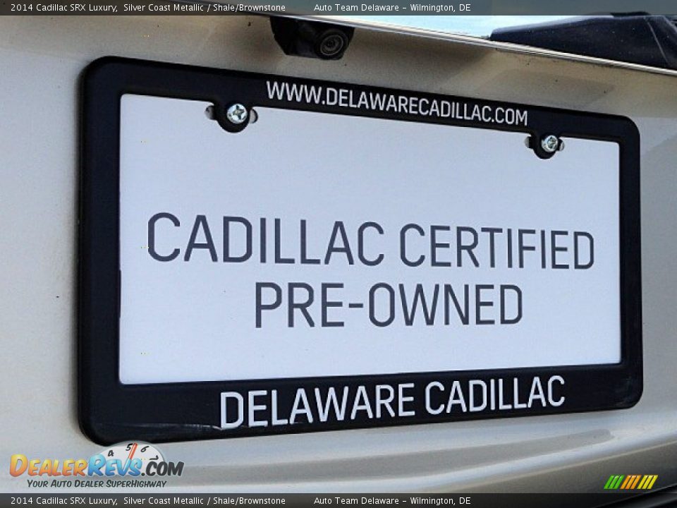2014 Cadillac SRX Luxury Silver Coast Metallic / Shale/Brownstone Photo #36