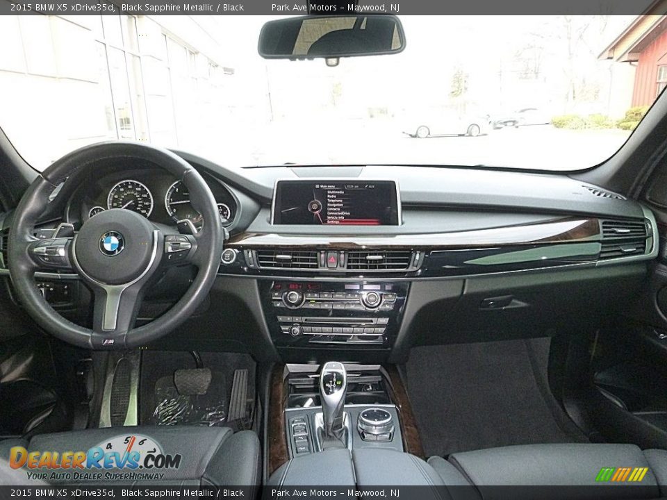 2015 BMW X5 xDrive35d Black Sapphire Metallic / Black Photo #31