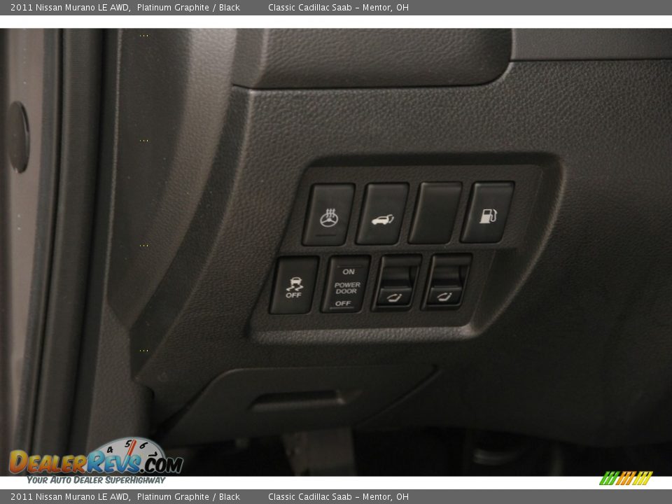 2011 Nissan Murano LE AWD Platinum Graphite / Black Photo #7