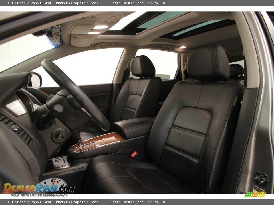 2011 Nissan Murano LE AWD Platinum Graphite / Black Photo #8