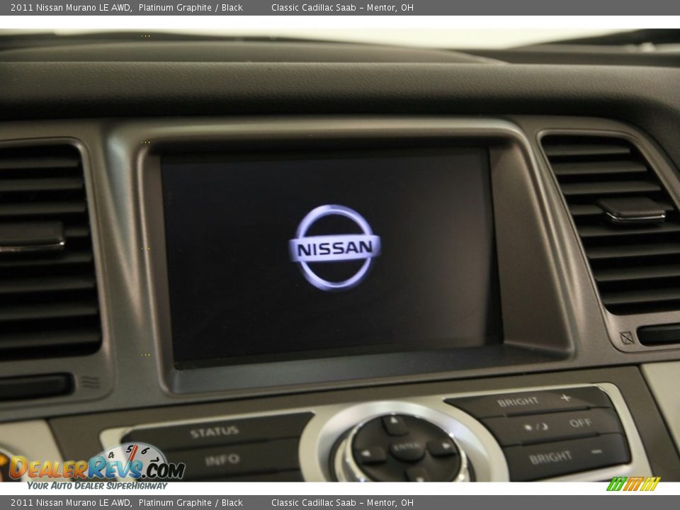 2011 Nissan Murano LE AWD Platinum Graphite / Black Photo #13