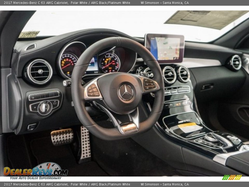 Dashboard of 2017 Mercedes-Benz C 63 AMG Cabriolet Photo #5