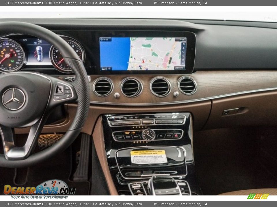 Dashboard of 2017 Mercedes-Benz E 400 4Matic Wagon Photo #8
