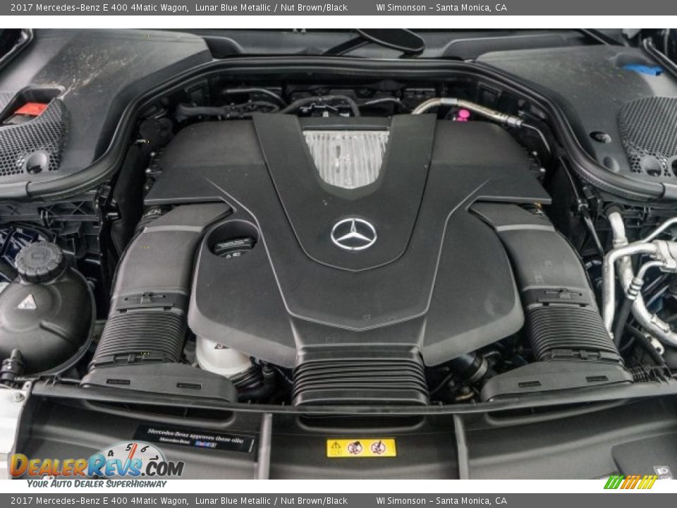2017 Mercedes-Benz E 400 4Matic Wagon 3.0 Liter Turbocharged DOHC 24-Valve VVT V6 Engine Photo #9
