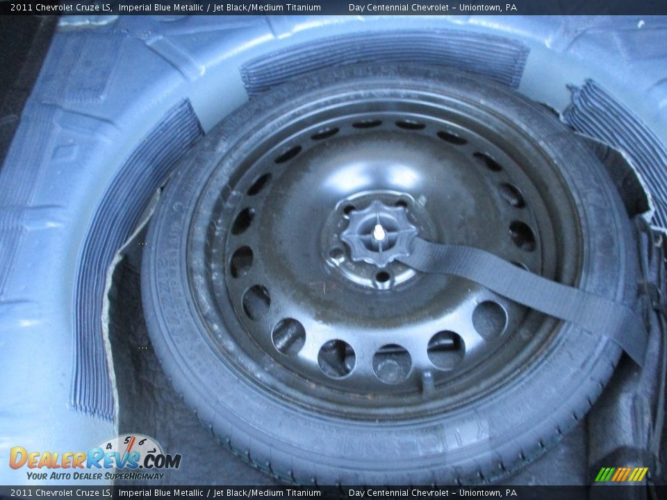 2011 Chevrolet Cruze LS Imperial Blue Metallic / Jet Black/Medium Titanium Photo #15