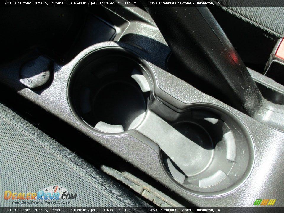 2011 Chevrolet Cruze LS Imperial Blue Metallic / Jet Black/Medium Titanium Photo #26