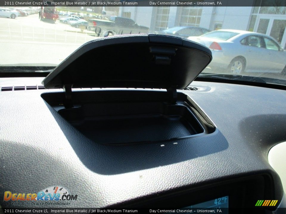 2011 Chevrolet Cruze LS Imperial Blue Metallic / Jet Black/Medium Titanium Photo #35