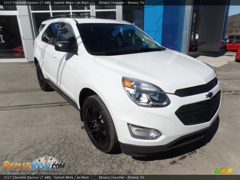 2017 Chevrolet Equinox LT AWD Summit White / Jet Black Photo #1