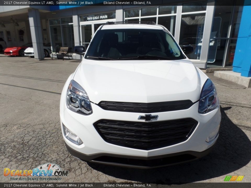 2017 Chevrolet Equinox LT AWD Summit White / Jet Black Photo #2