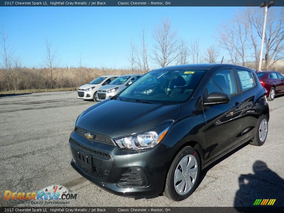 2017 Chevrolet Spark LS Nightfall Gray Metallic / Jet Black Photo #1