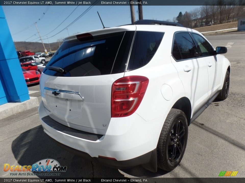 2017 Chevrolet Equinox LT AWD Summit White / Jet Black Photo #7