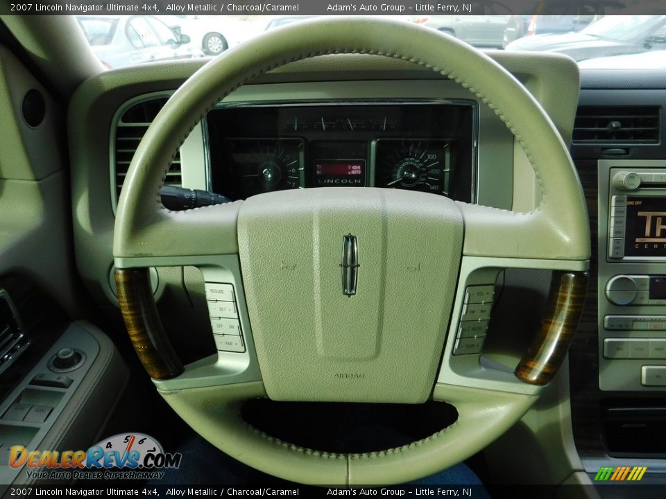 2007 Lincoln Navigator Ultimate 4x4 Alloy Metallic / Charcoal/Caramel Photo #18
