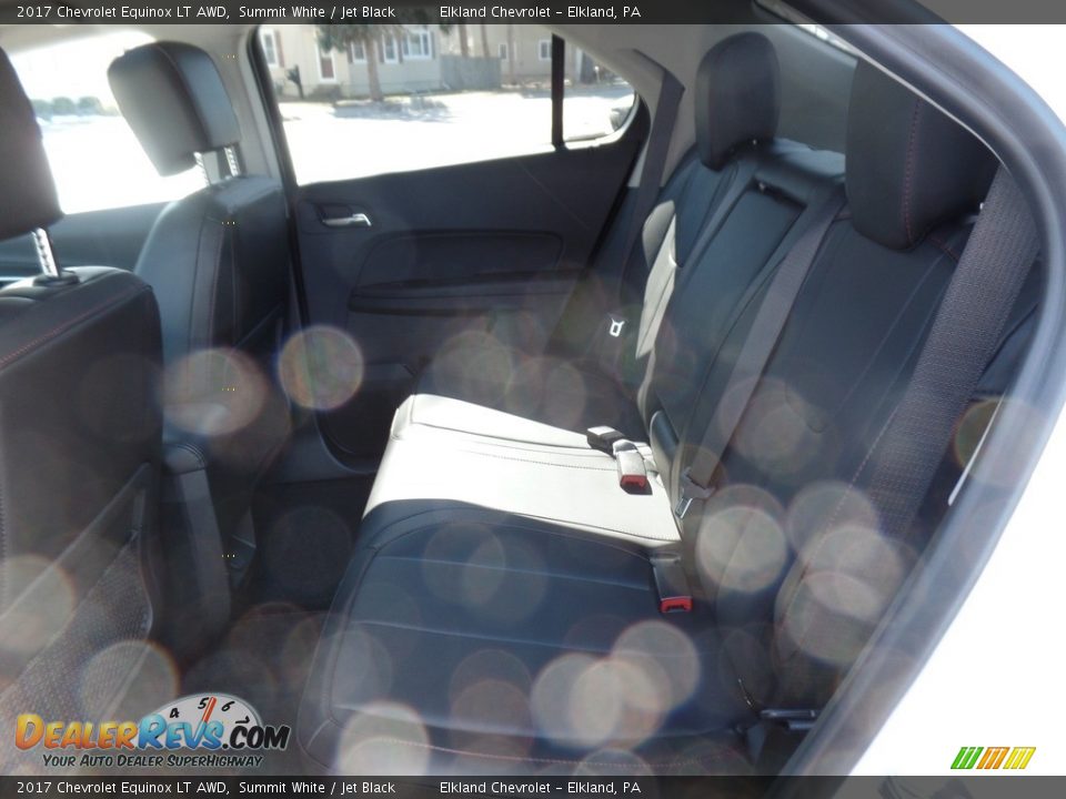 2017 Chevrolet Equinox LT AWD Summit White / Jet Black Photo #10