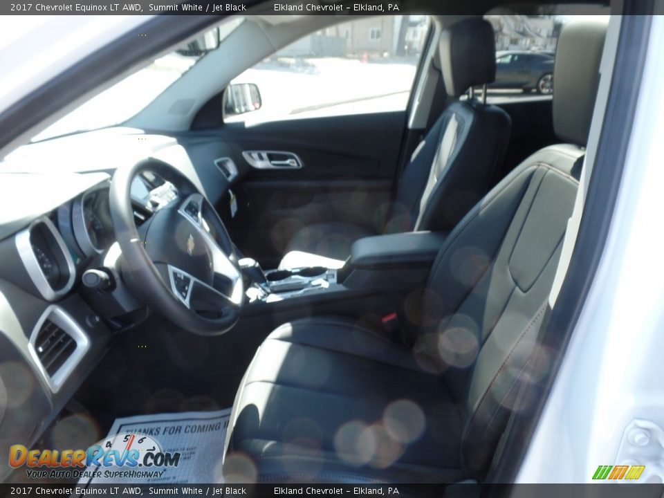 2017 Chevrolet Equinox LT AWD Summit White / Jet Black Photo #17