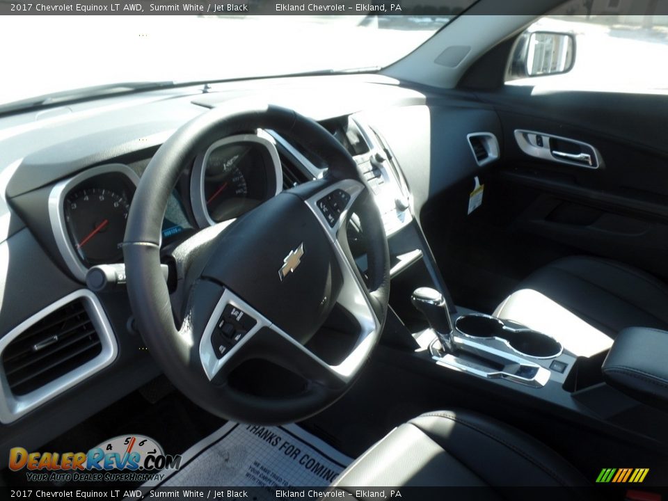 2017 Chevrolet Equinox LT AWD Summit White / Jet Black Photo #18