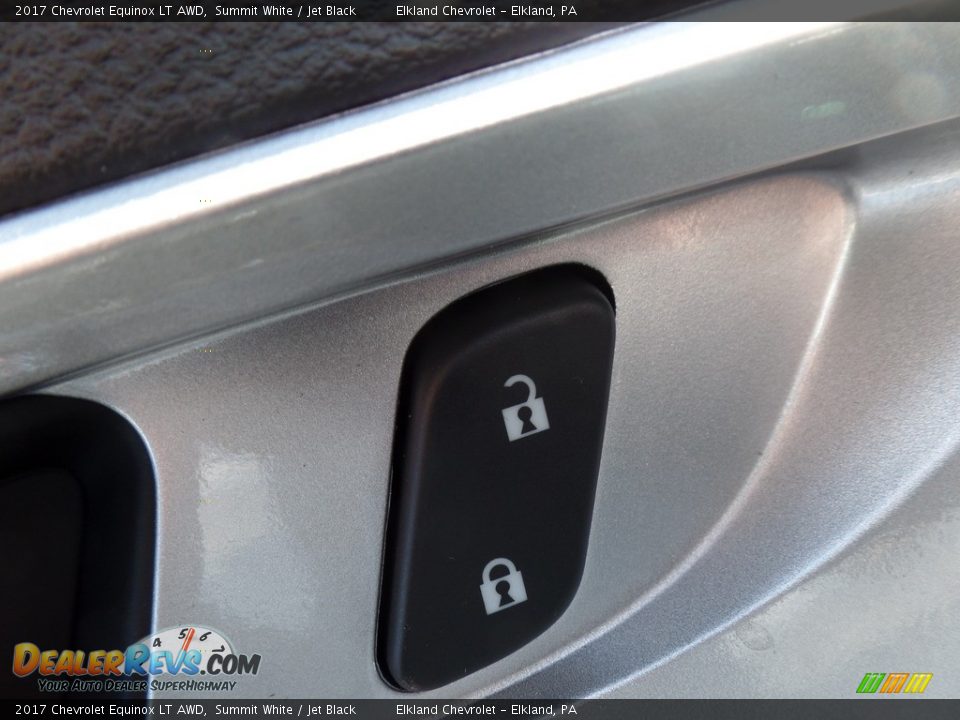 2017 Chevrolet Equinox LT AWD Summit White / Jet Black Photo #20