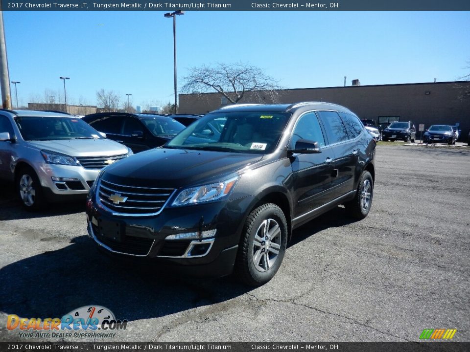 2017 Chevrolet Traverse LT Tungsten Metallic / Dark Titanium/Light Titanium Photo #1