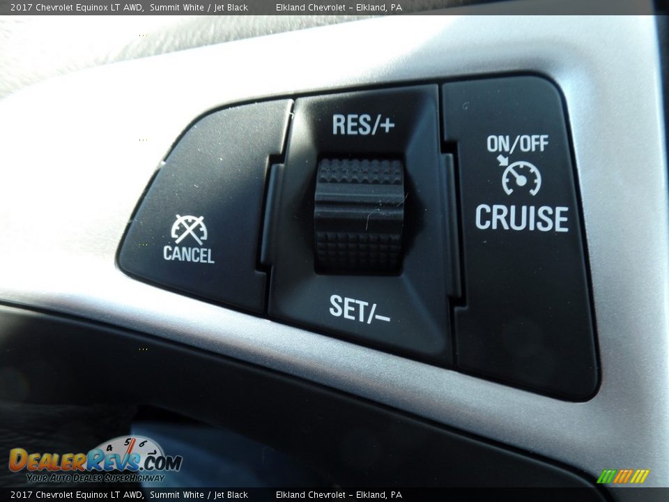 2017 Chevrolet Equinox LT AWD Summit White / Jet Black Photo #23