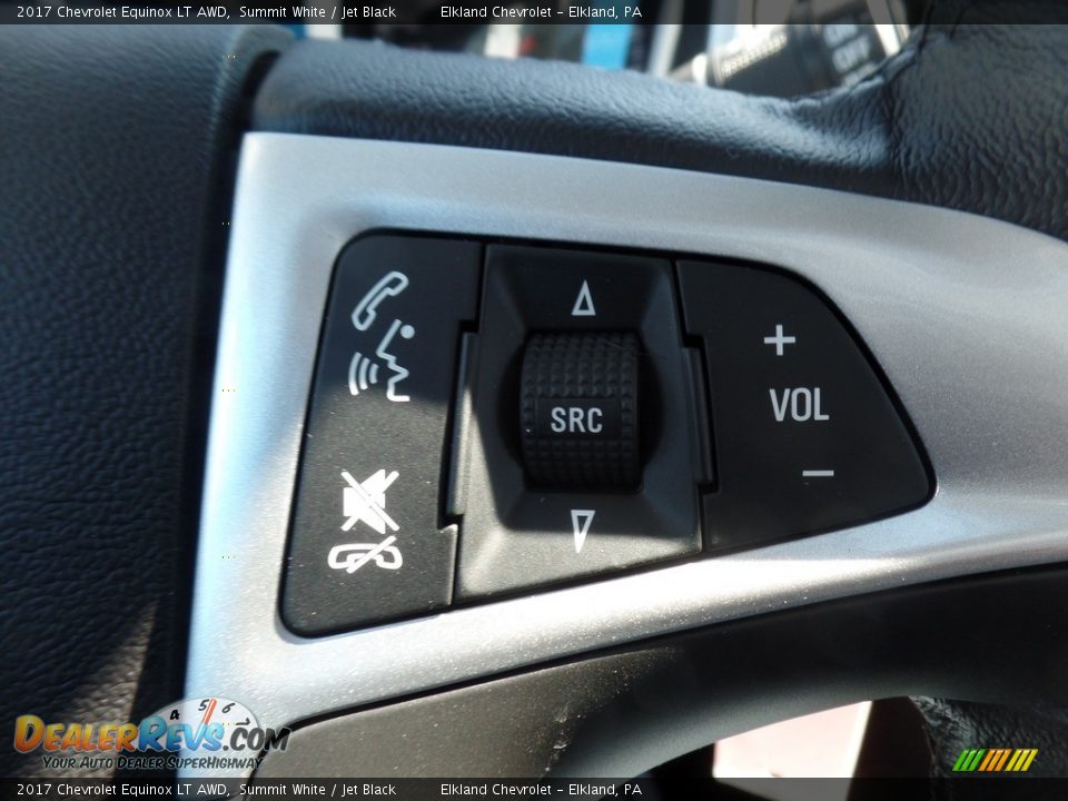 2017 Chevrolet Equinox LT AWD Summit White / Jet Black Photo #24