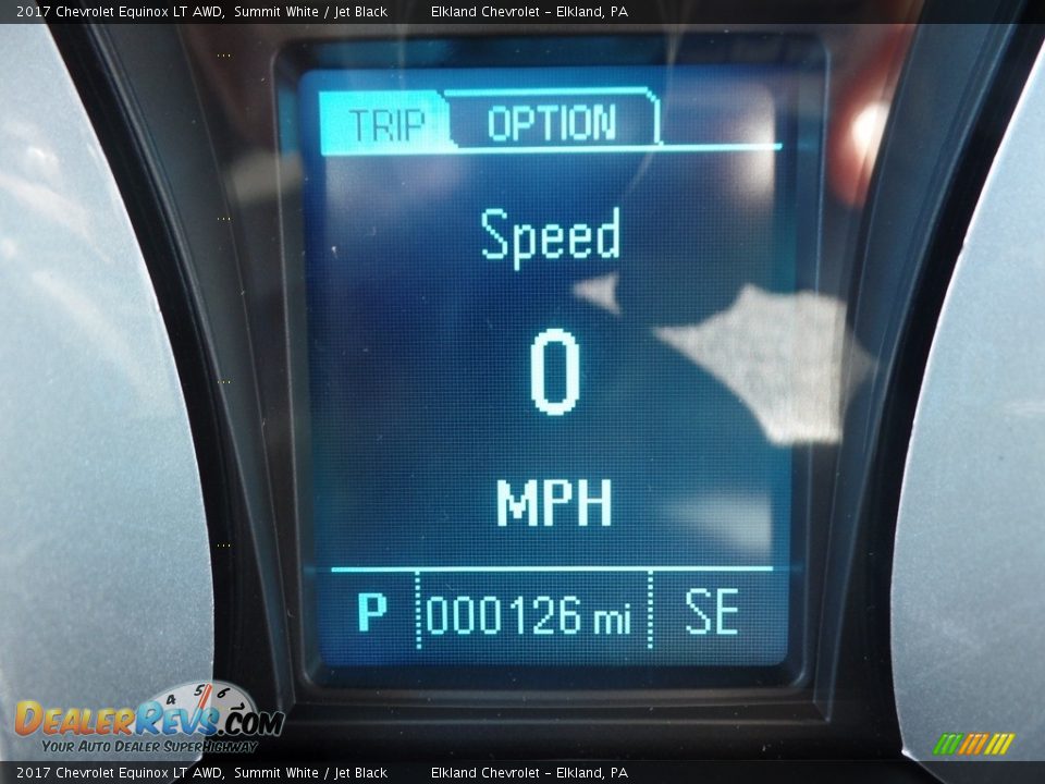 2017 Chevrolet Equinox LT AWD Summit White / Jet Black Photo #25