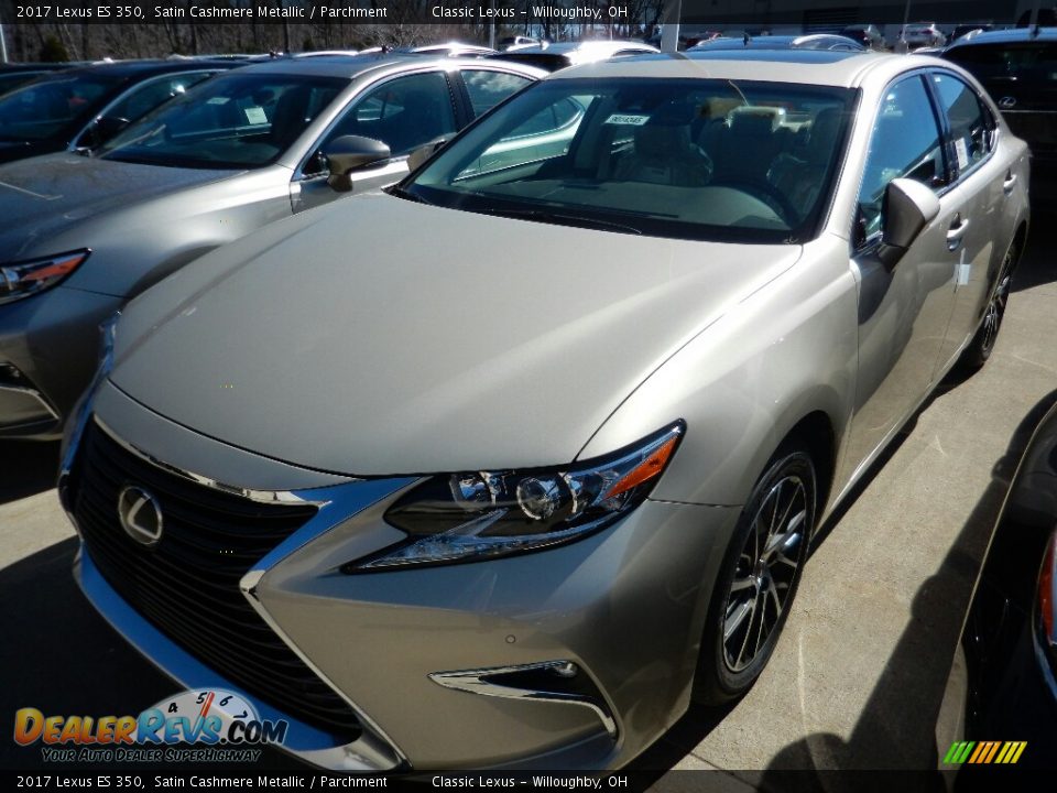 2017 Lexus ES 350 Satin Cashmere Metallic / Parchment Photo #1