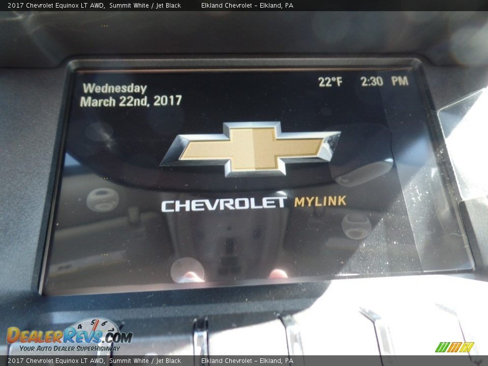 2017 Chevrolet Equinox LT AWD Summit White / Jet Black Photo #27