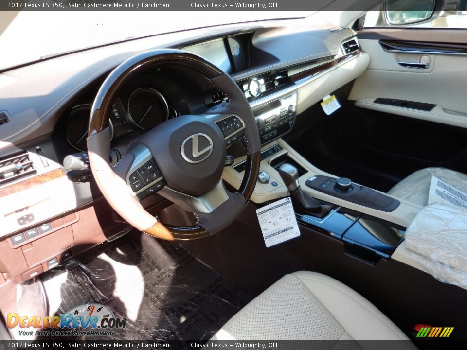 2017 Lexus ES 350 Satin Cashmere Metallic / Parchment Photo #2