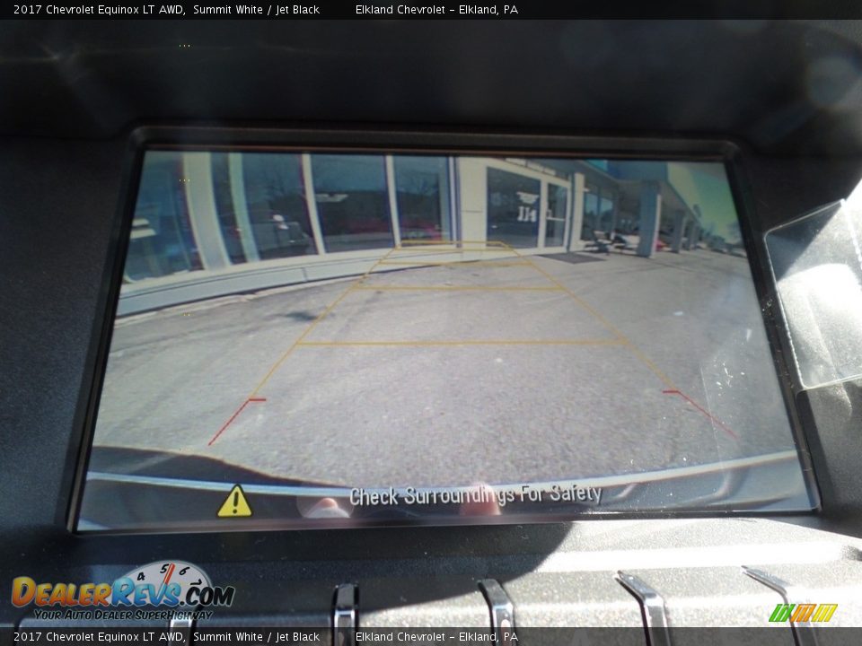 2017 Chevrolet Equinox LT AWD Summit White / Jet Black Photo #28