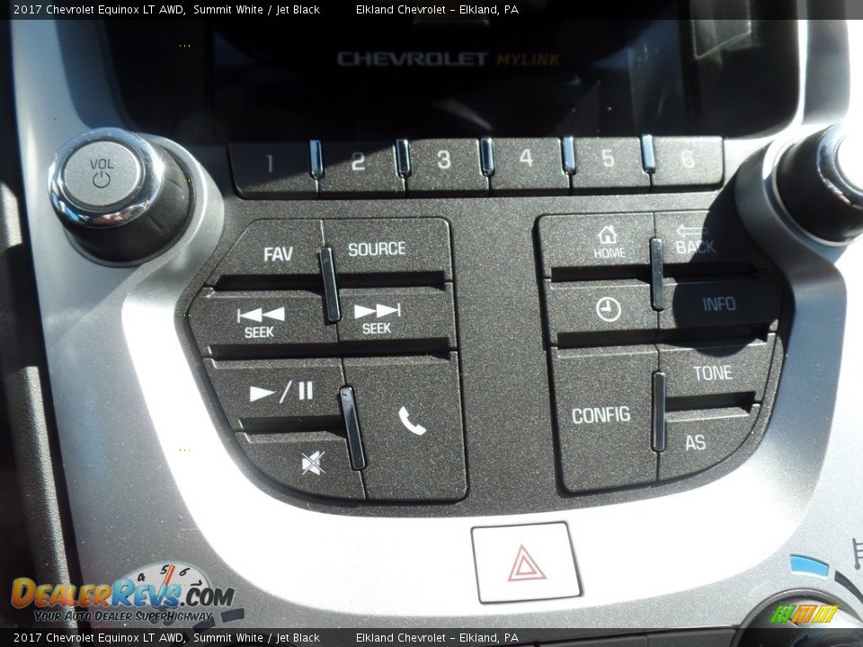 2017 Chevrolet Equinox LT AWD Summit White / Jet Black Photo #29