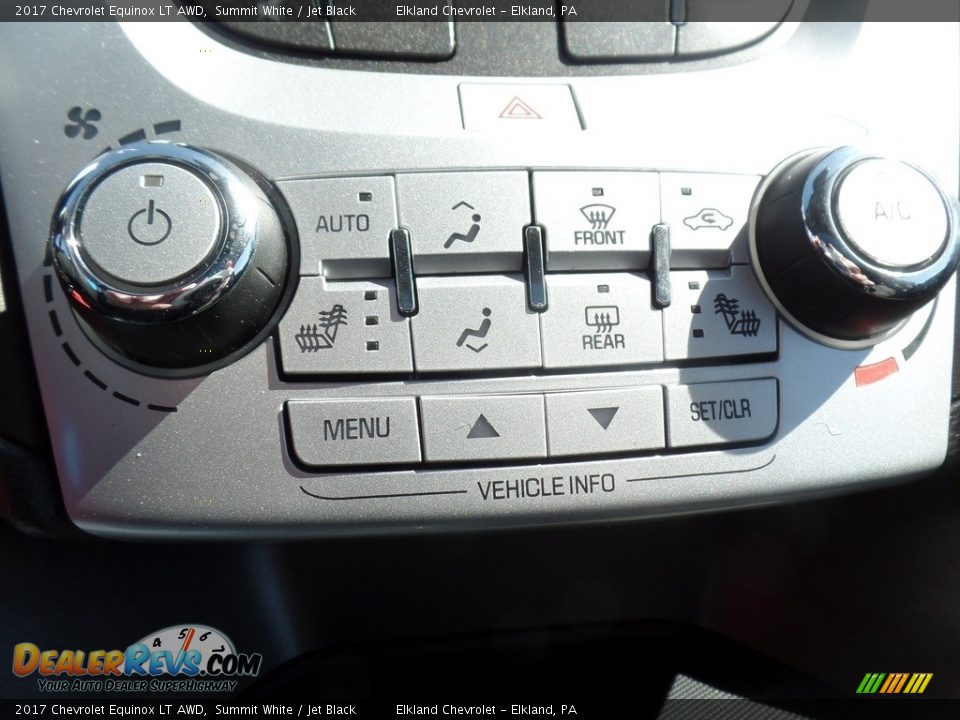 2017 Chevrolet Equinox LT AWD Summit White / Jet Black Photo #30