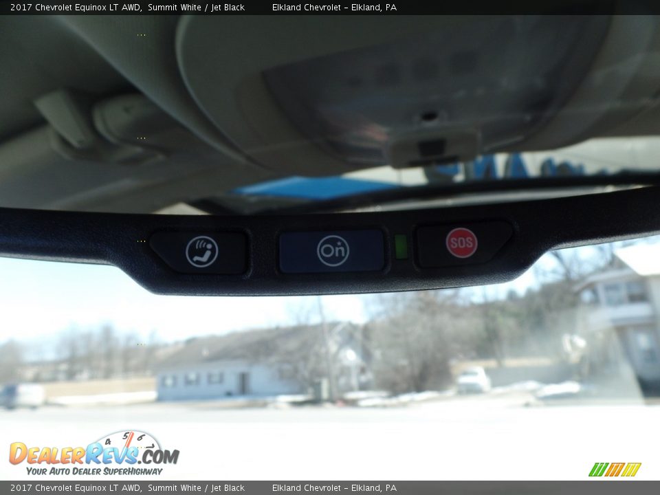2017 Chevrolet Equinox LT AWD Summit White / Jet Black Photo #31