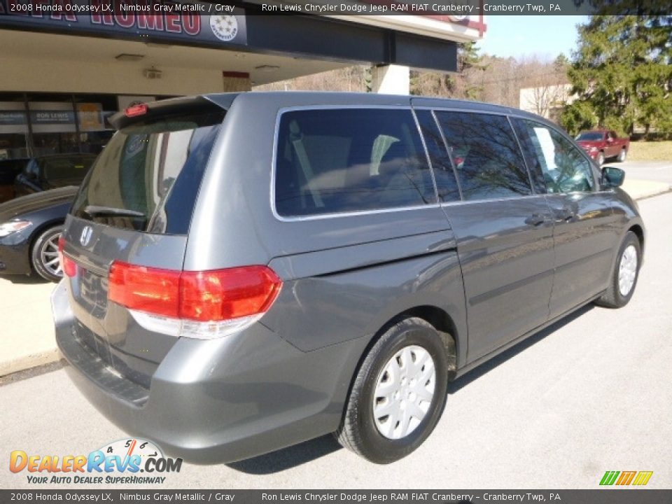 2008 Honda Odyssey LX Nimbus Gray Metallic / Gray Photo #2