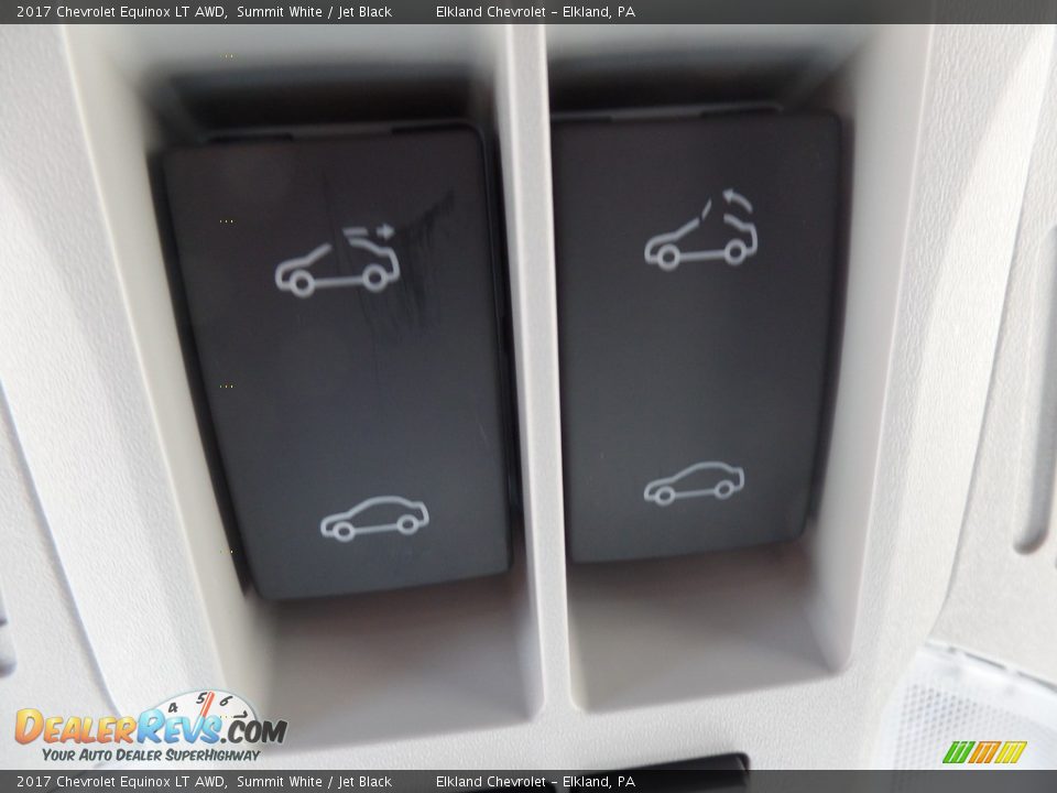 2017 Chevrolet Equinox LT AWD Summit White / Jet Black Photo #33