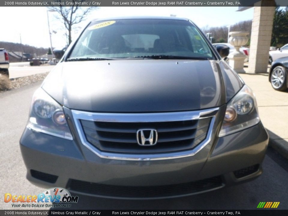 2008 Honda Odyssey LX Nimbus Gray Metallic / Gray Photo #4