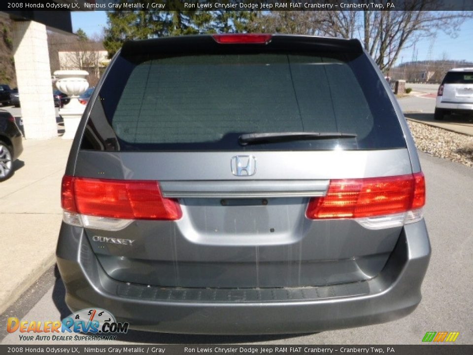 2008 Honda Odyssey LX Nimbus Gray Metallic / Gray Photo #7