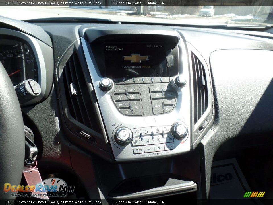 2017 Chevrolet Equinox LT AWD Summit White / Jet Black Photo #36