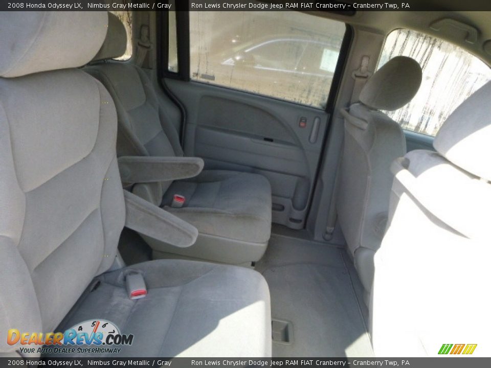2008 Honda Odyssey LX Nimbus Gray Metallic / Gray Photo #9