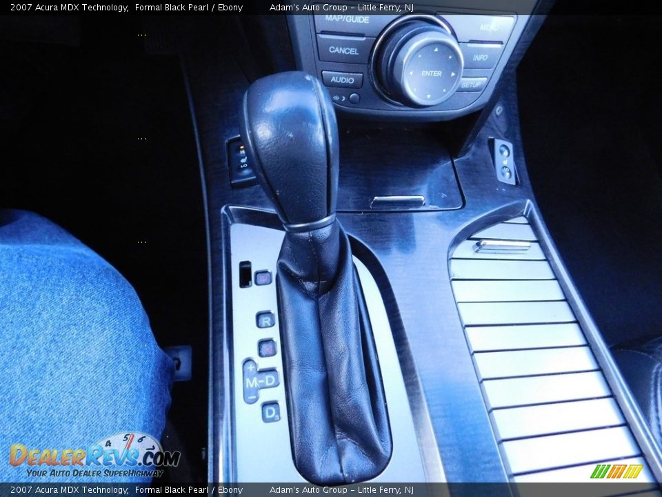 2007 Acura MDX Technology Formal Black Pearl / Ebony Photo #23