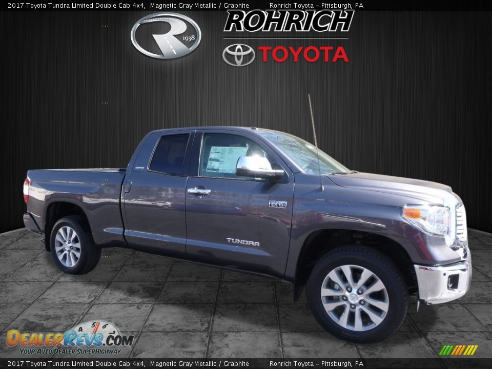 2017 Toyota Tundra Limited Double Cab 4x4 Magnetic Gray Metallic / Graphite Photo #1