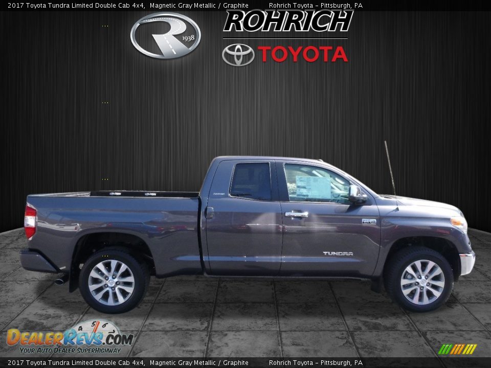 2017 Toyota Tundra Limited Double Cab 4x4 Magnetic Gray Metallic / Graphite Photo #2