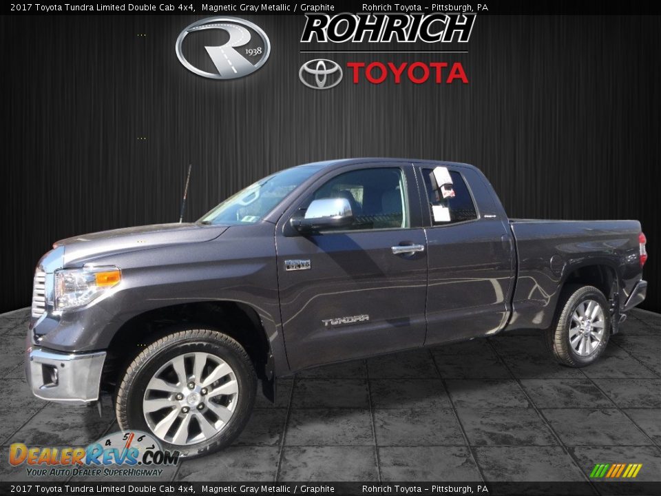 2017 Toyota Tundra Limited Double Cab 4x4 Magnetic Gray Metallic / Graphite Photo #4