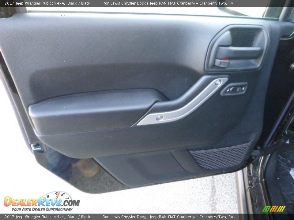 2017 Jeep Wrangler Rubicon 4x4 Black / Black Photo #14