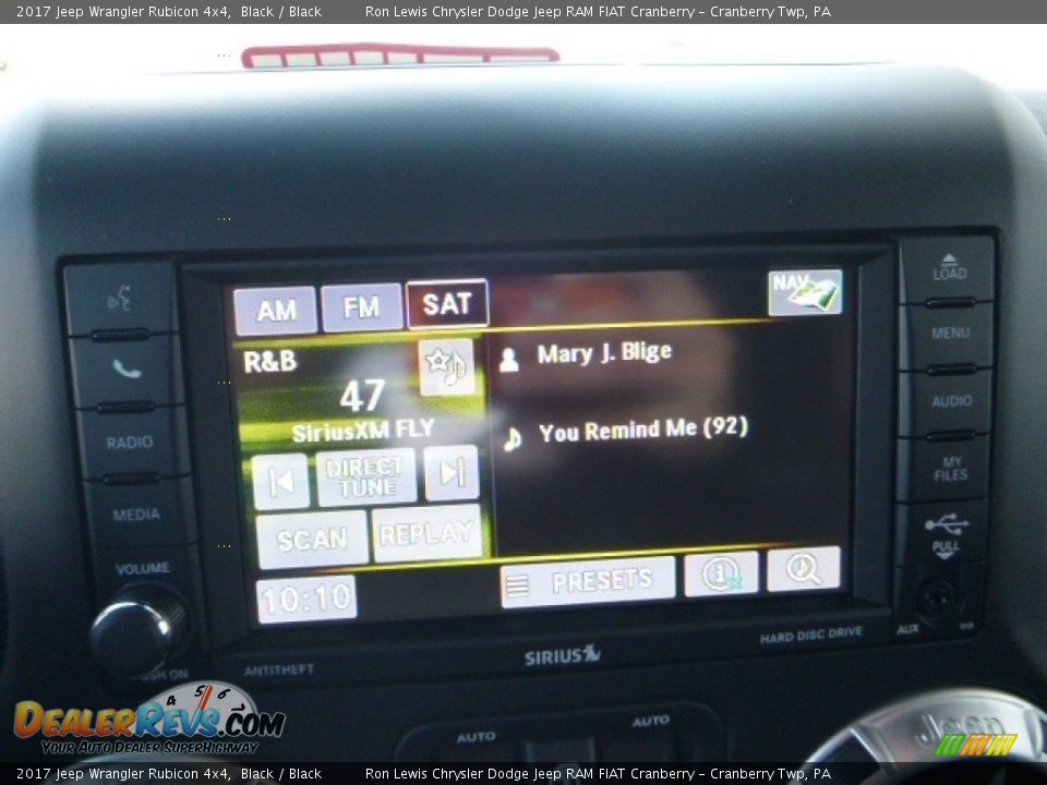 2017 Jeep Wrangler Rubicon 4x4 Black / Black Photo #17